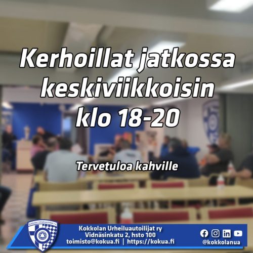 kerhoillat keskiviikkoisin kerhoillat keskiviikkoisin